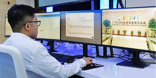 花都區領導接聽群眾來電  精準服務解民憂