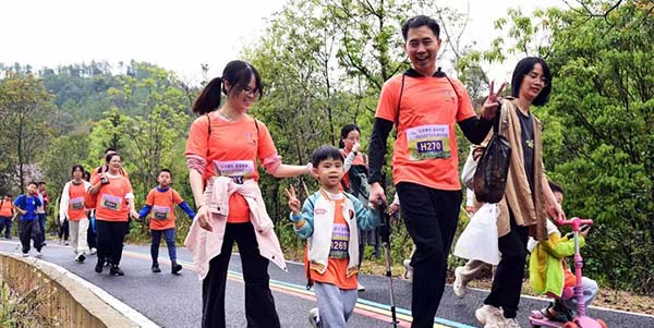 梯面鎮(zhèn)“鄉(xiāng)遇梯面·五環(huán)步道”上榜省“體育消費場景典型案例”   “氧”出文旅新活力