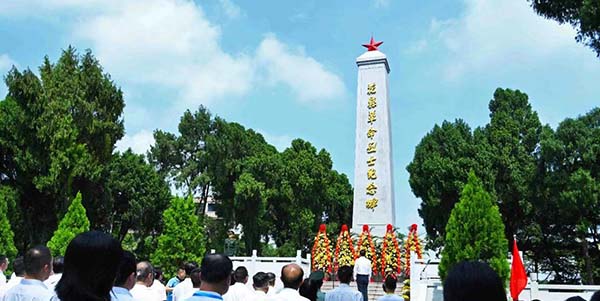花都舉行烈士公祭活動    凝聚奮進力量